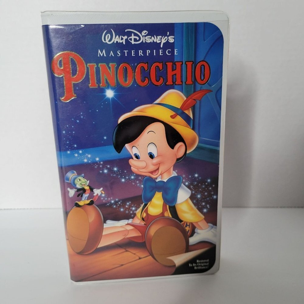 Walt Disney Masterpieces Pinnochio VHS